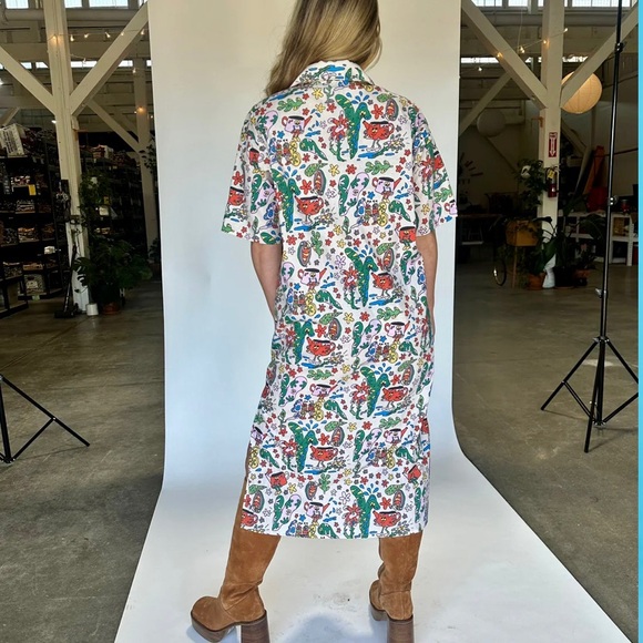 NOOWORKS- WORK DRESS “Bug out” - Picture 3 of 6